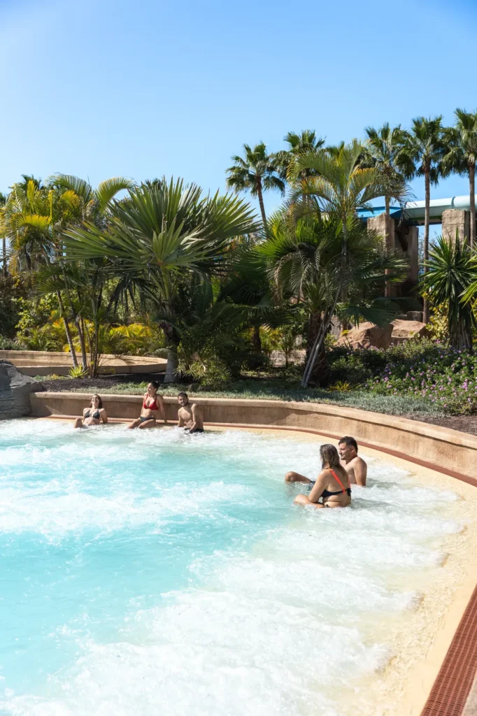 Atracción Hidromasaje en Aqualand Costa Adeje