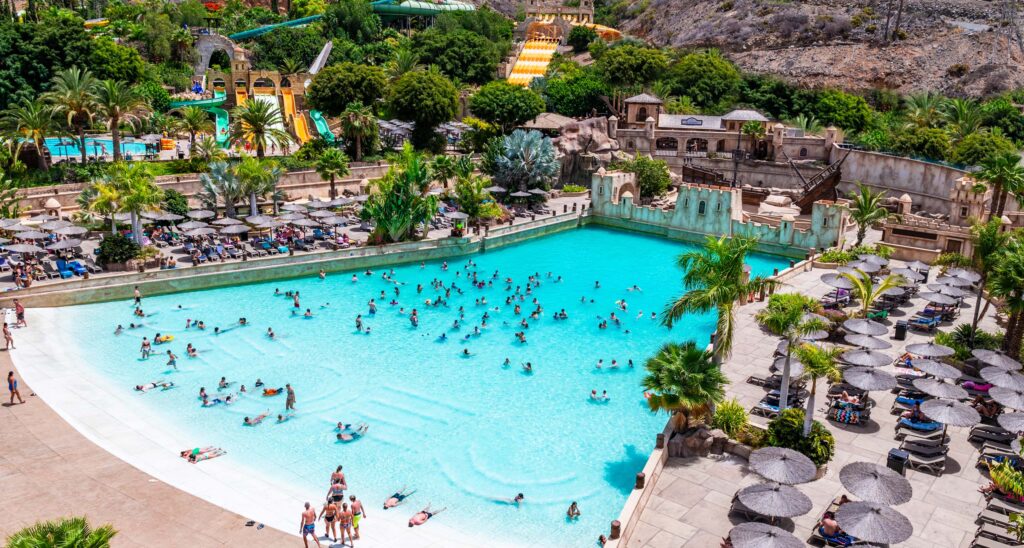 ¡Novedad Refrescante! Llega el AQUAGYM a Aqualand Maspalomas